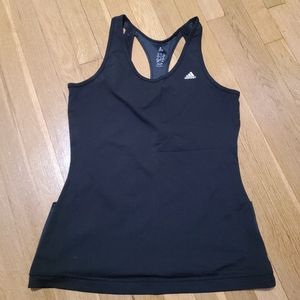 Black and charcoal Adidas tank
